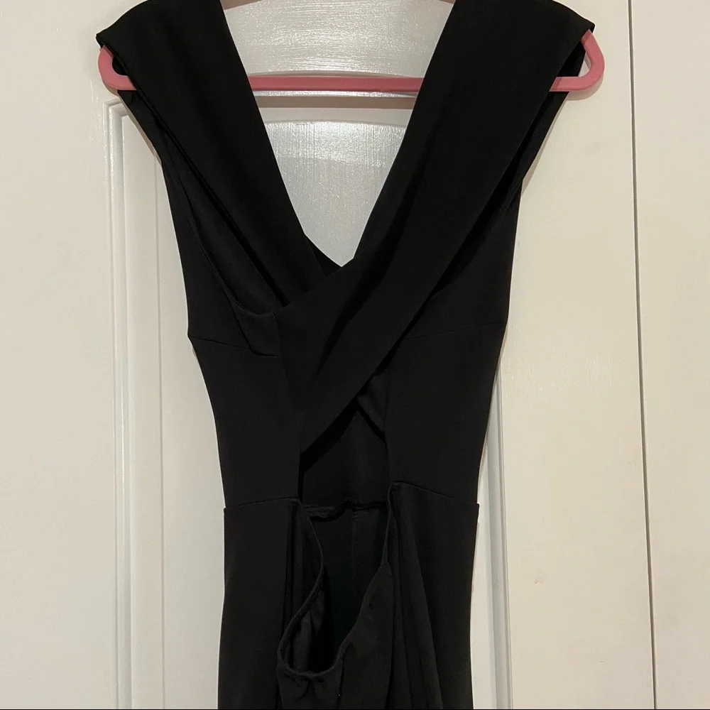 Lulus Thinking Out Loud Black Backless Jumpsuit - Picture 5 of 9